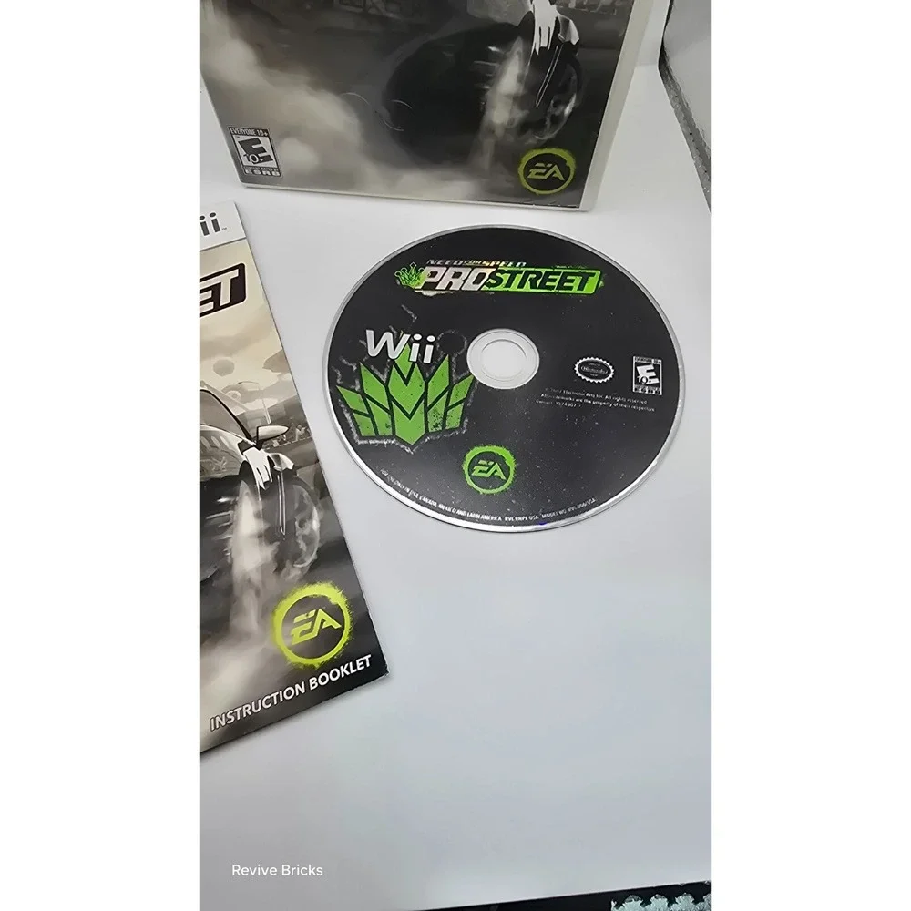 Sealed Need for Speed ProStreet (Nintendo Wii, 2007) CIB Complete Tested Working